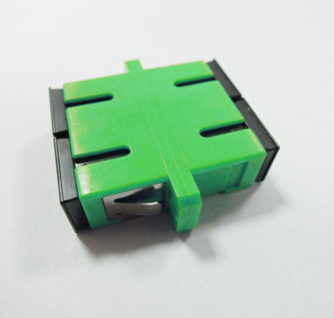 Niedriger Einfügungsdämpfung Sc-/Lichtwellenleiter-Adapter APC-Inspektion DX mit Flansch