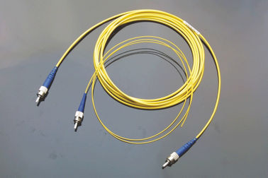 Screw-thread coupling mechanism single or duplex mode available DIN Fiber Optic Patch Cord