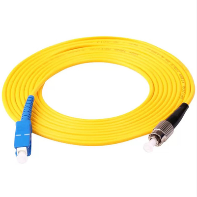 SC UPC To FC UPC Simplex LSZH Fiber Optic Patch Cords