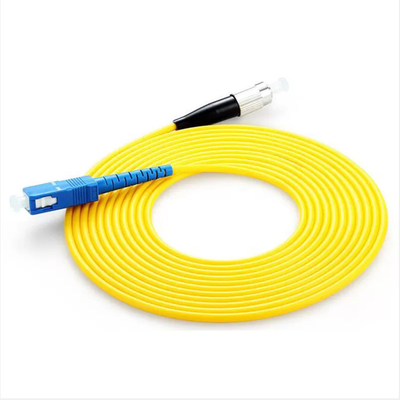 SC UPC To FC UPC Simplex LSZH Fiber Optic Patch Cords