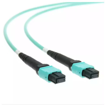 female/male MTP/MPO OM3 OM4 fiber optic patch cord