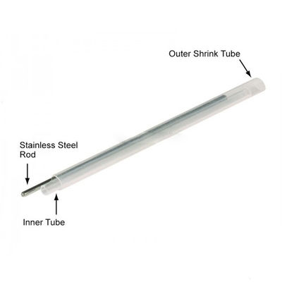 60mm 45mm Heat Shrinkable Sleeve 0.03dB Fiber Optics Accessories