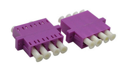 Quad 4 Core LC PC OM1 OM2 OM3 OM4 Fiber Optical Coupler