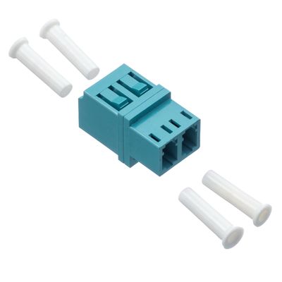 LC PC Adapter Single Mode Duplex Fiber Optic Coupler