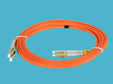 Faser-Optikverbindungskabel LC Millimeter orange Kabel LSZH, Rückflussdämpfung Inspektion PC≥ 50dB