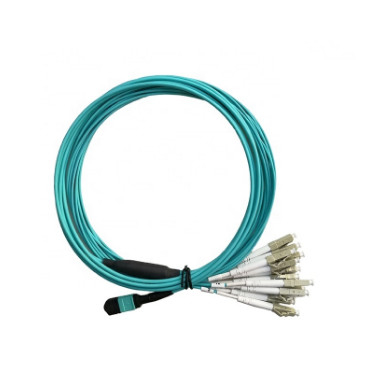 Lichtwellenleiter MPO Aqua Colors OFNP zu Kern LC 12