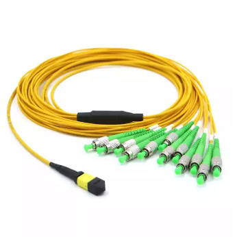 MPO Faser OM4 2.0mm des FC-Faser-zur Optikpullover-12 Optik