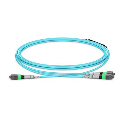 Qualität MTP Breakout-Kabel mit 8° APC-Endfläche, OFNP-Brandschutzklassifizierung und 0,35 dB Low IL für Hochgeschwindigkeits-Datenverbindungen Fabrik