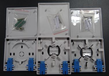 Sockel-Platte, Faser-Optikanschlusskasten benutzt in FTTH-Innenanwendung